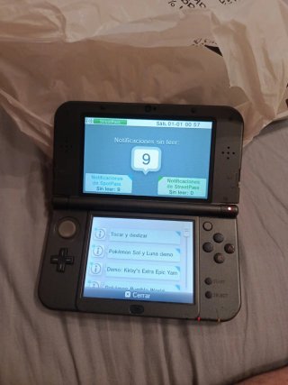 Nintendo 3DS XL Negra/Gris + Accesorios