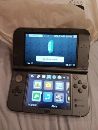 Nintendo 3DS XL Negra/Gris + Accesorios