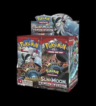Caja Sobres Pokémon Sol y Luna Invasión Carmesí