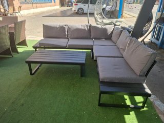 Conjunto Rinconera + Mesa Terraza Jardín