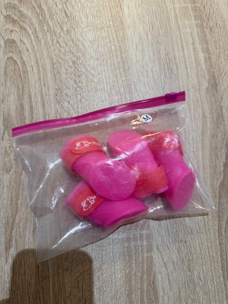 Botas para Perro Rosas (4uds)