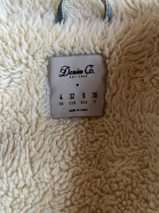Chaqueta vaquera con forro polar