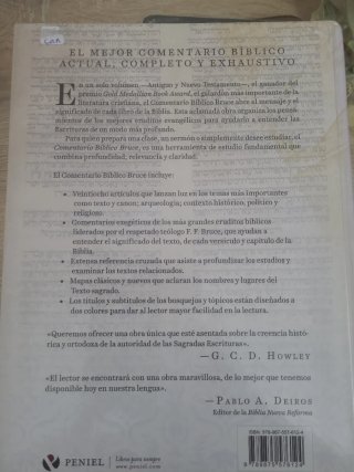 Comentario biblico Bruce antiguo y nuevo testament