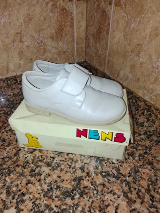 Zapatos comunión crema T.34