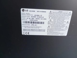 TV LG 42 Negra