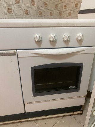 Cocina de gas con horno