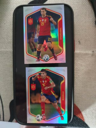 Cromos España Mundial Oyarzabal y Rodrigo