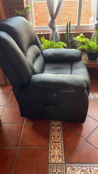 Sillón reclinable eléctrico con masaje
