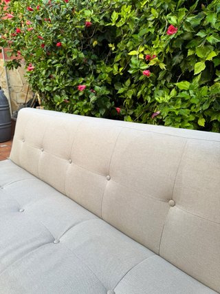 Sofá-cama diseño gris