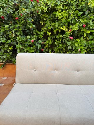 Sofá-cama diseño gris