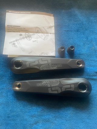 Bielas E-tirtheen 165 mm para ebike, Brose y Bosch