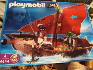 Lote Playmobil Piratas Barco y Figuras