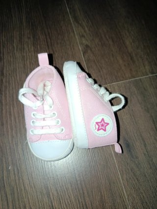 Converse rosas para bebé