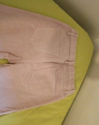 2 Pantalones micropana Talla S/36 Beige