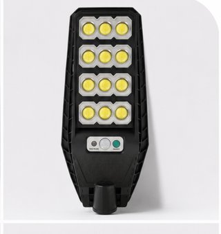 Lampione solare con telecomando 400w