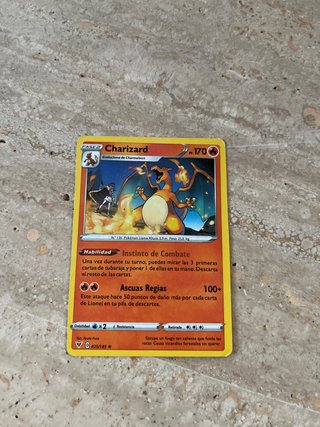 Carta Pokémon Charizard FASE 2