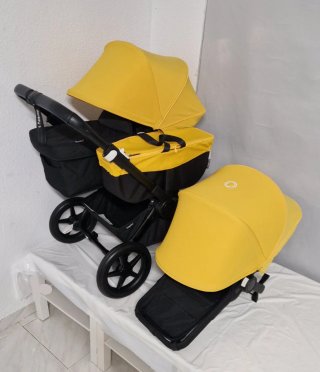 Bugaboo Donkey Black Edition Amarillo
