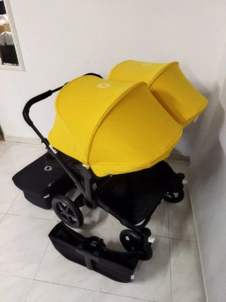 Bugaboo Donkey Black Edition Amarillo
