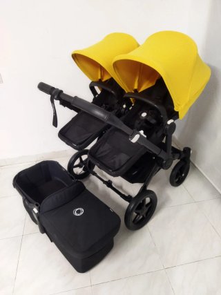 Bugaboo Donkey Black Edition Amarillo