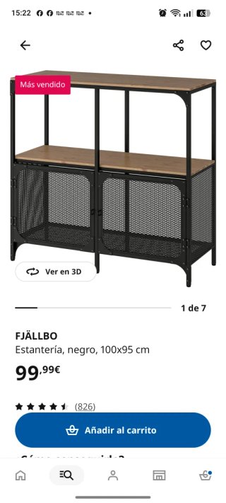 Juego de Estantería Librería y estantería de pared