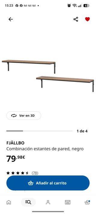 Juego de Estantería Librería y estantería de pared
