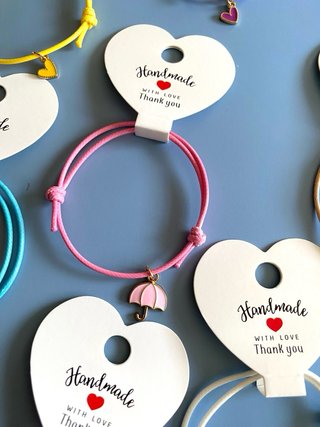 Pulseras hilo encerado 1x1€ 5x3€