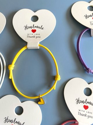 Pulseras hilo encerado 1x1€ 5x3€