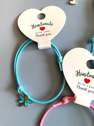 Pulseras hilo encerado 1x1€ 5x3€
