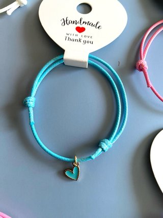 Pulseras hilo encerado 1x1€ 5x3€
