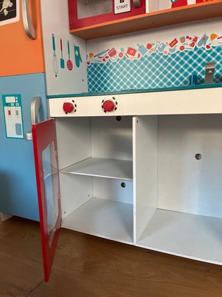 Cocinita de madera infantil