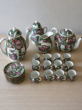 Juego de café MACAU porcelana
