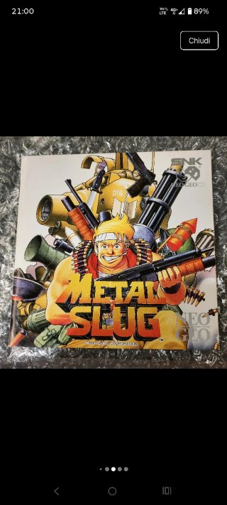 Metal Slug Neo Geo CD