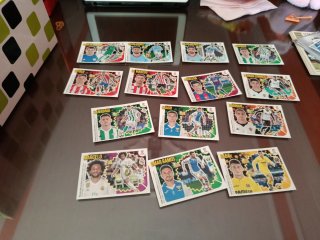 14 cromos fútbol Liga 18-19