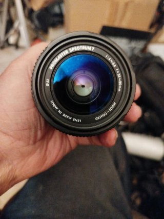 Objetivo Promaster Spectrum 7 35-80mm.  Para Nikon