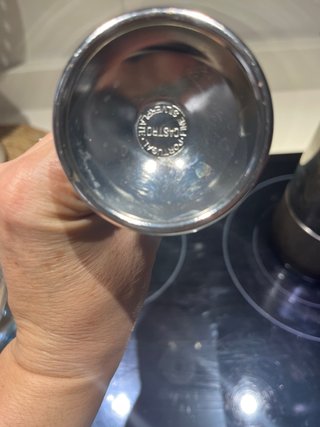 Copas bañada en plata