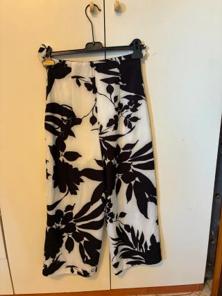 Pantaloni donna pdk fantasia floreale