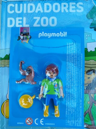 Playmobil Cuidadores del Zoo con Orangután