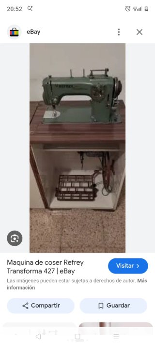 Máquina de coser Alfa vintage