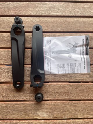 Bielas FSA 165mm motor Shimano EP8
