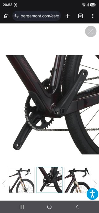 Bicicleta Gravel Bergamont Grandurance 10 Rojo