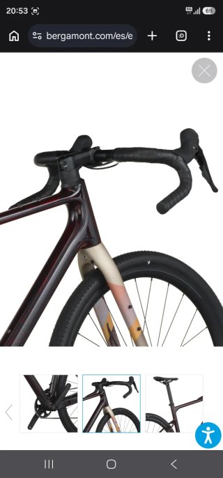 Bicicleta Gravel Bergamont Grandurance 10 Rojo