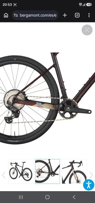 Bicicleta Gravel Bergamont Grandurance 10 Rojo