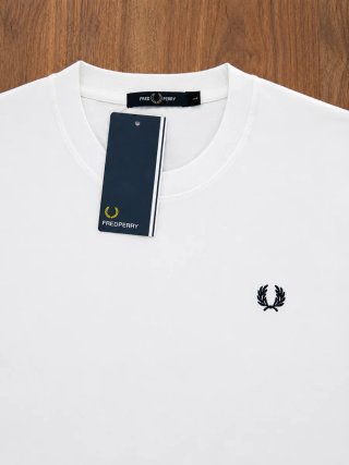 Camiseta Fred Perry Blanca Talla L