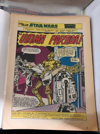 Star Wars Nº 1 "La Última Partida" (1983 E.surco)