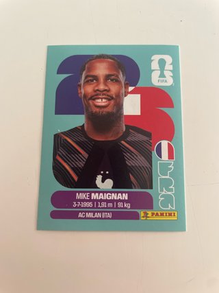 Cromo Mike Maignan Panini Mundial 2026