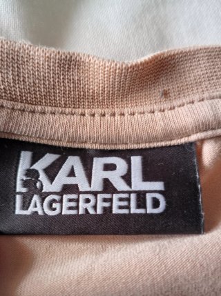 Camiseta Karl Lagerfeld Beige Talla M