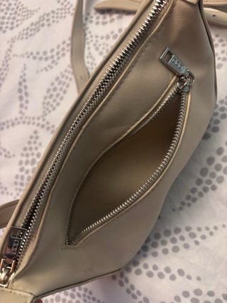 Bolso bandolera beige