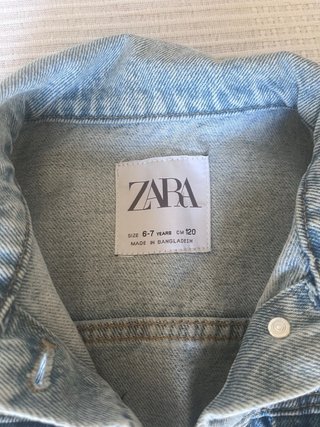 Cazadora vaquera Zara Talla 6-7