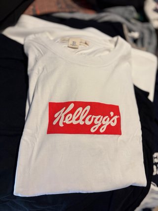 Camiseta Kellogg's Blanca
