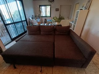 Sofá Cama Ikea Friheten.Para recoger. Color marrón